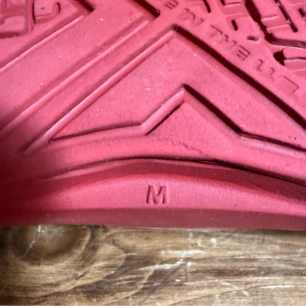 TELIC Energy Flip Flop Comfort Sandal Lightweight Waterproof Red Med W/9 M/8 USA - Picture 10 of 10